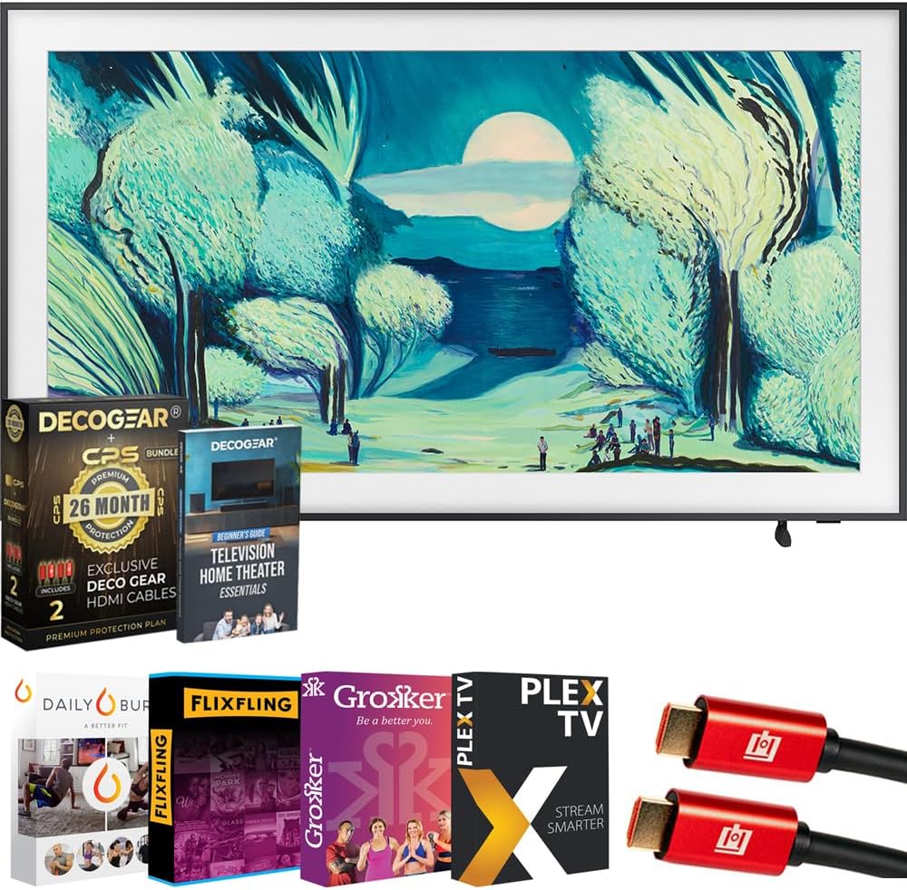 Samsung 55in The Frame QLED 4K TV with Art Mode & Vision AI