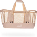 Marine-Grade Coated Mesh Tote - Heavy-Duty Waterproof Boat Bag