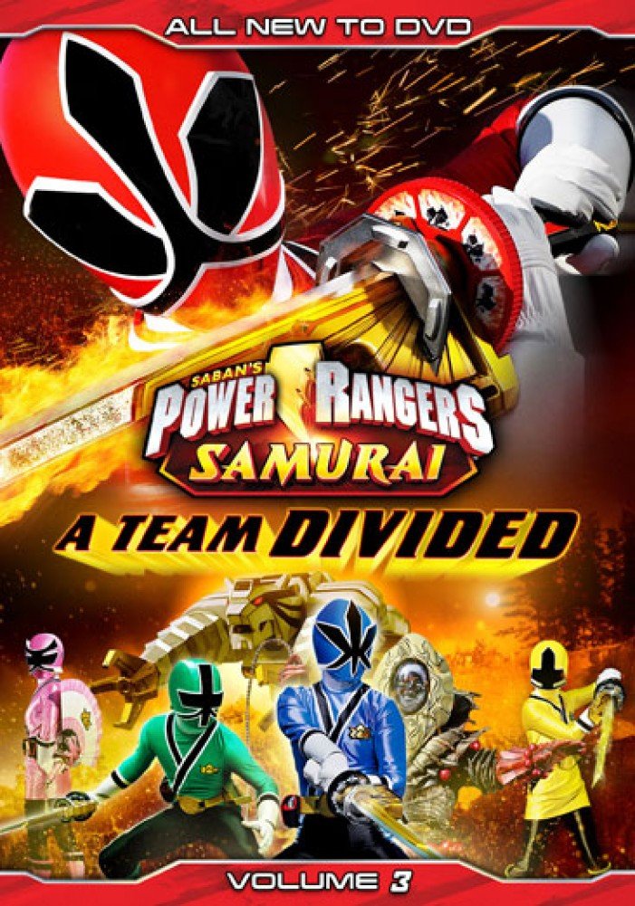 Power Rangers Samurai Vol. 3 DVD - Unite for Victory!