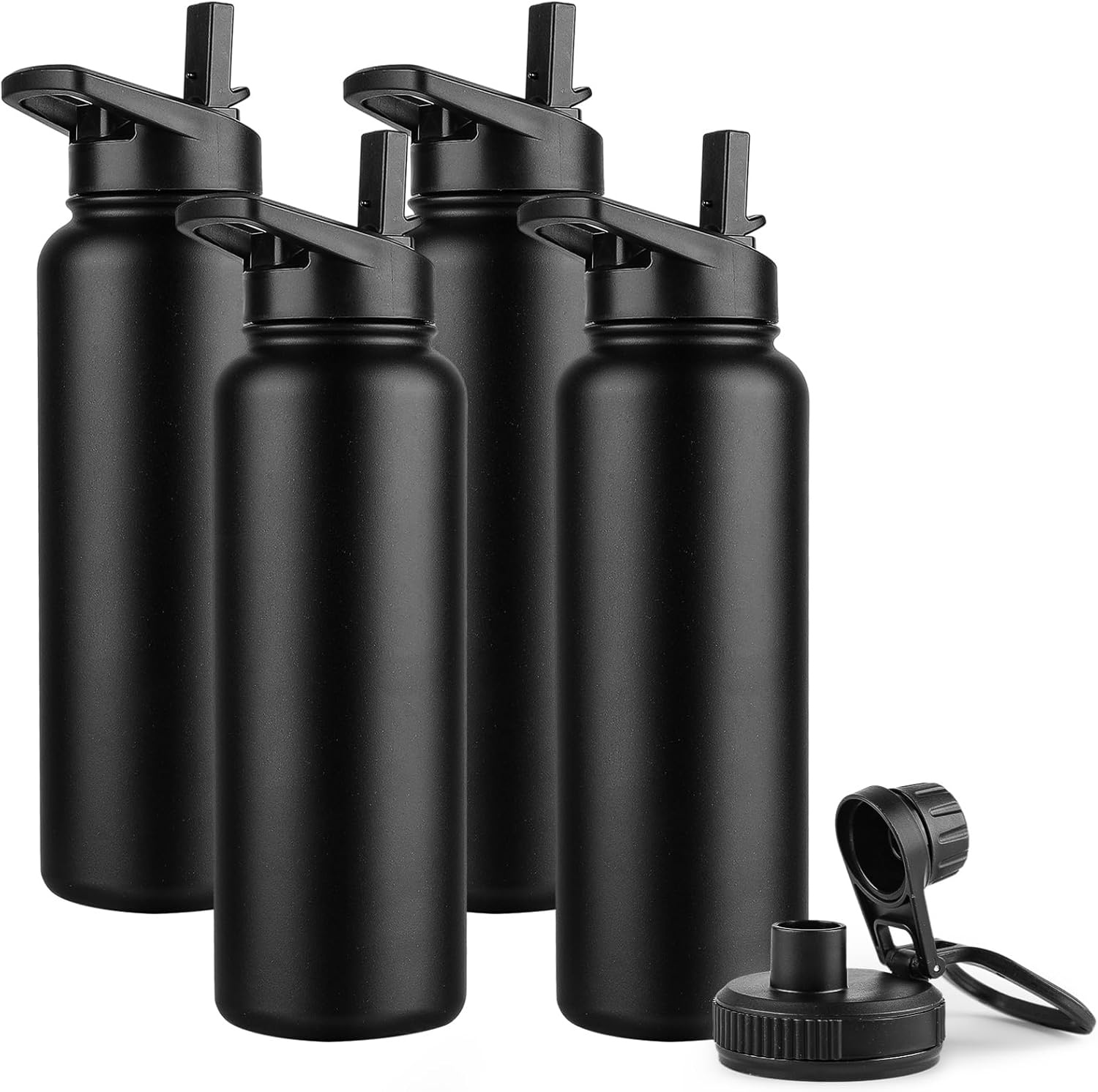 40 oz Insulated Water Bottle Bulk - Durable Stainless Steel Set