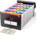 ABC life 26 Pockets Accordion File Organizer - Portable A-Z Filing
