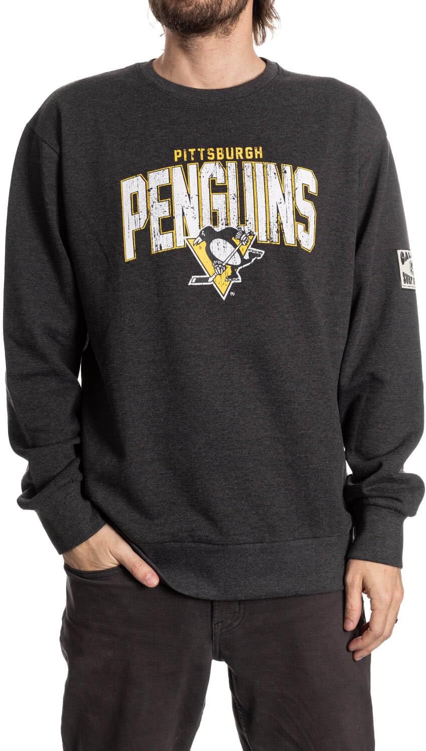 Calhoun NHL Surf & Skate Retro Ultra-Soft Crewneck Sweatshirt