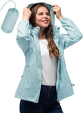 33,000ft Women's Rain Jacket Waterproof Lightweight (Style XX28)