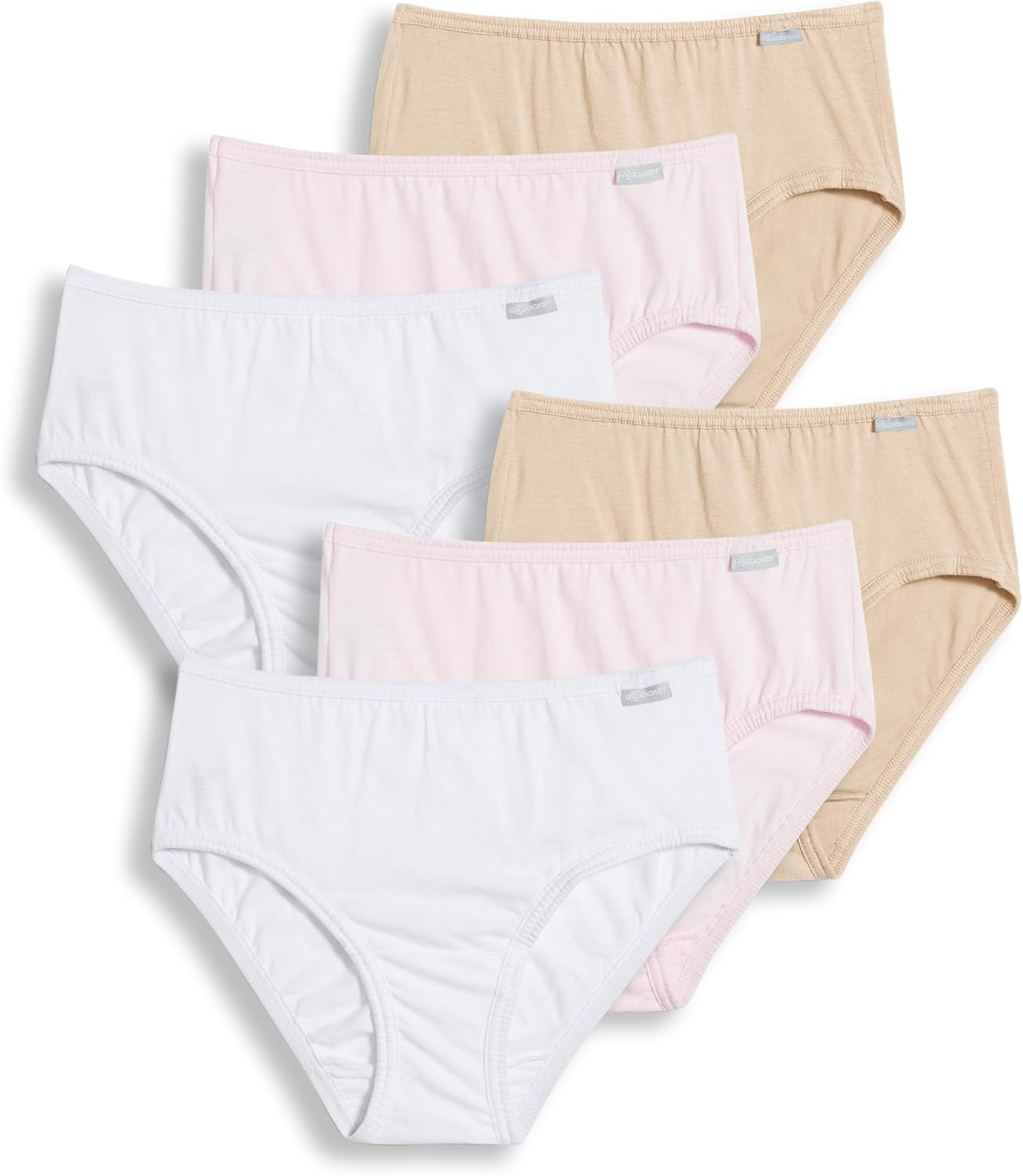Jockey Women's Elance Bikini Underwear - 6 Pack for Comfort