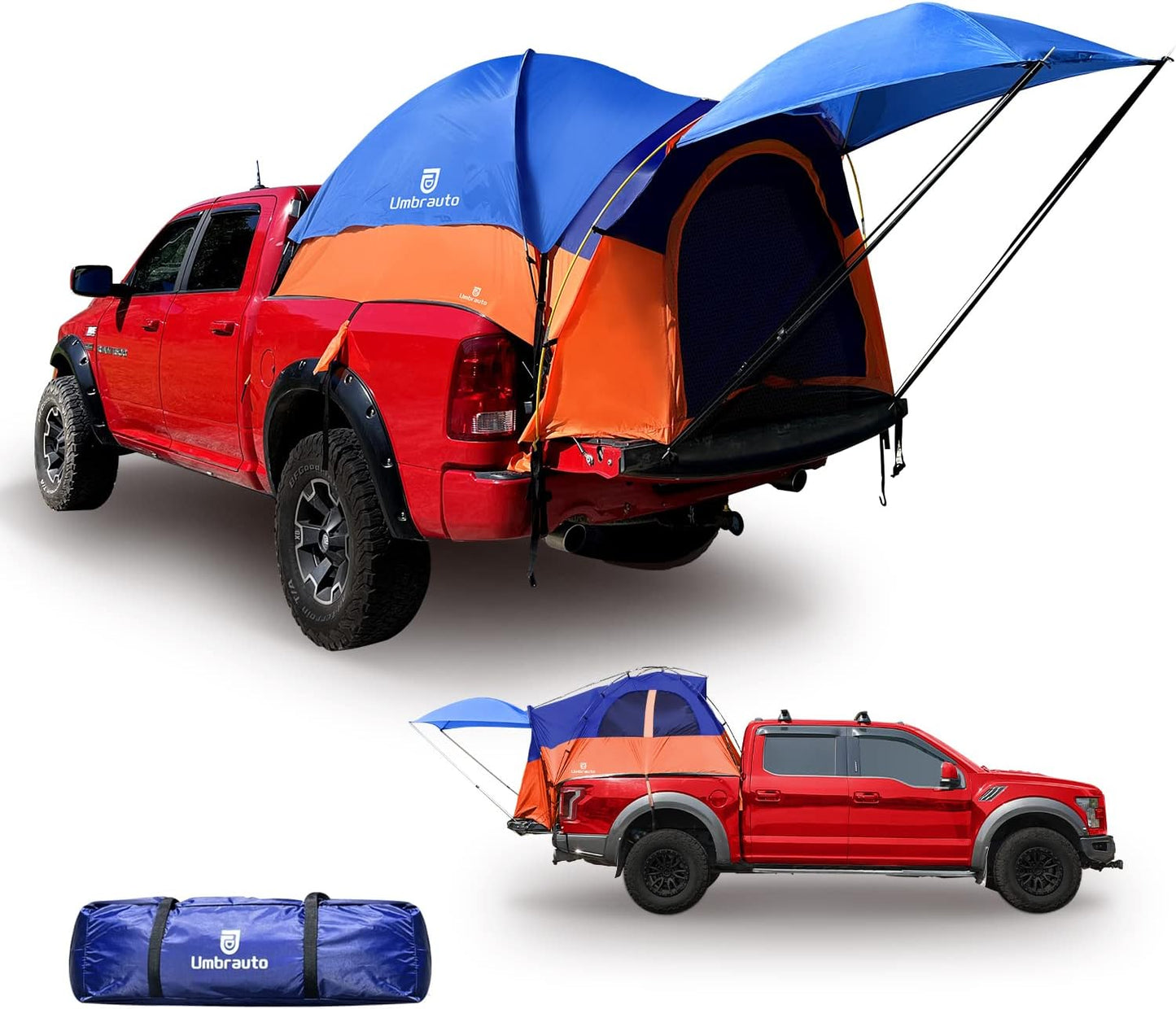 Umbrauto Waterproof Truck Bed Tent for 2 - All-Weather Comfort!