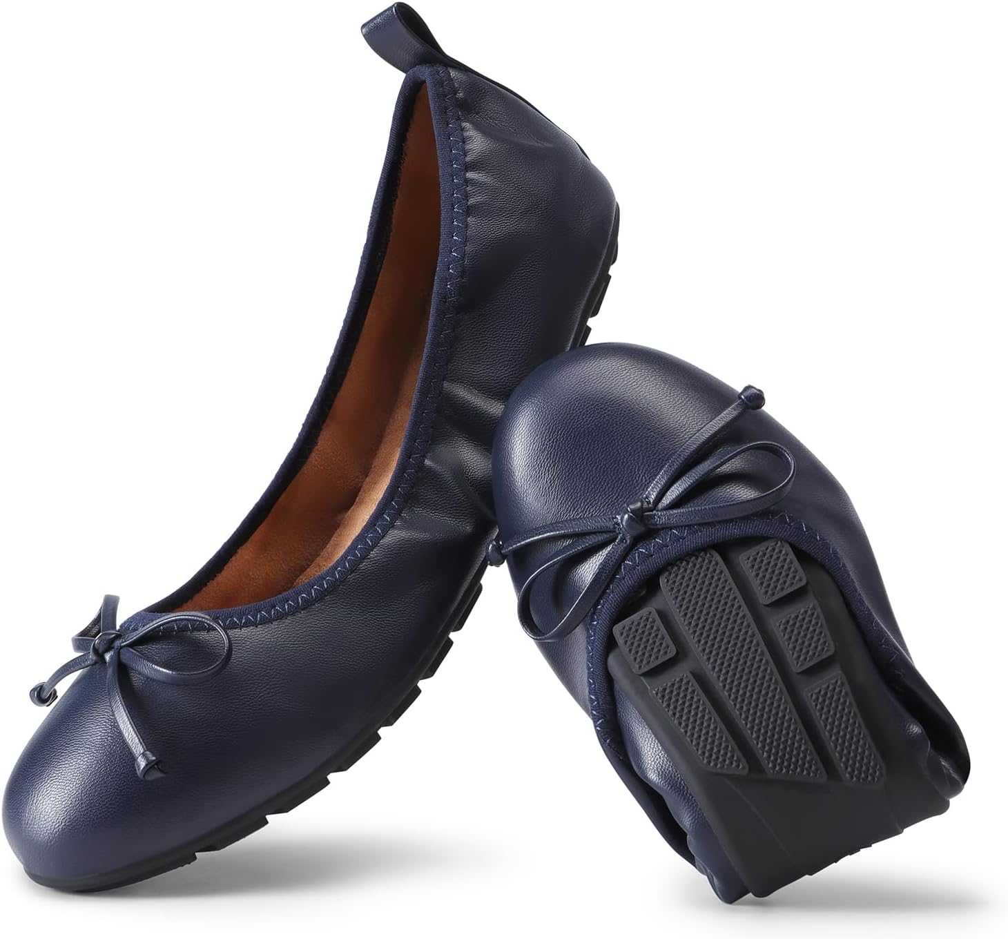 DREAM PAIRS Women's Foldable Ballet Flats for Comfort and Style