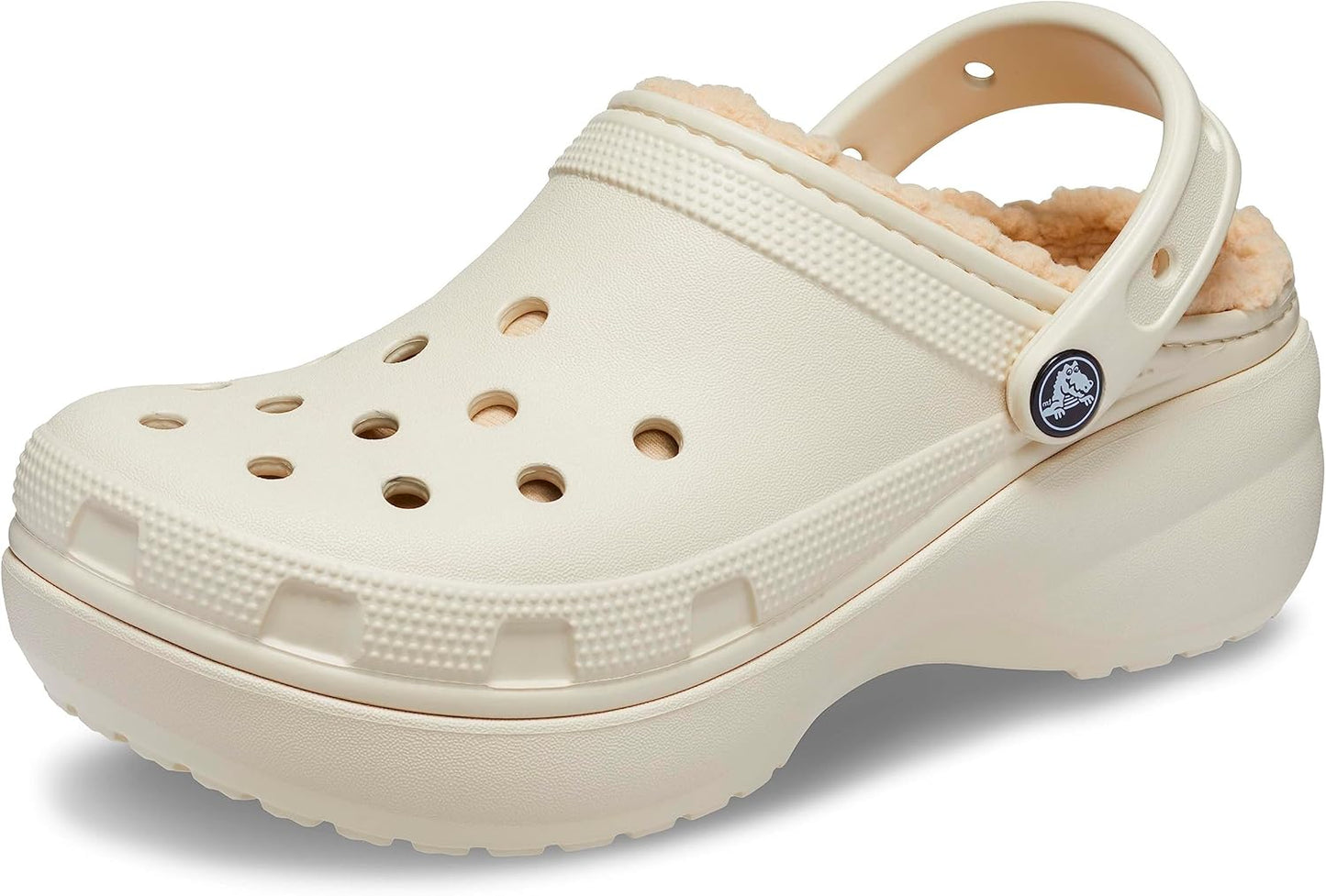 Crocs Womens Classic Lined Platform Clogs for Comfort and Style