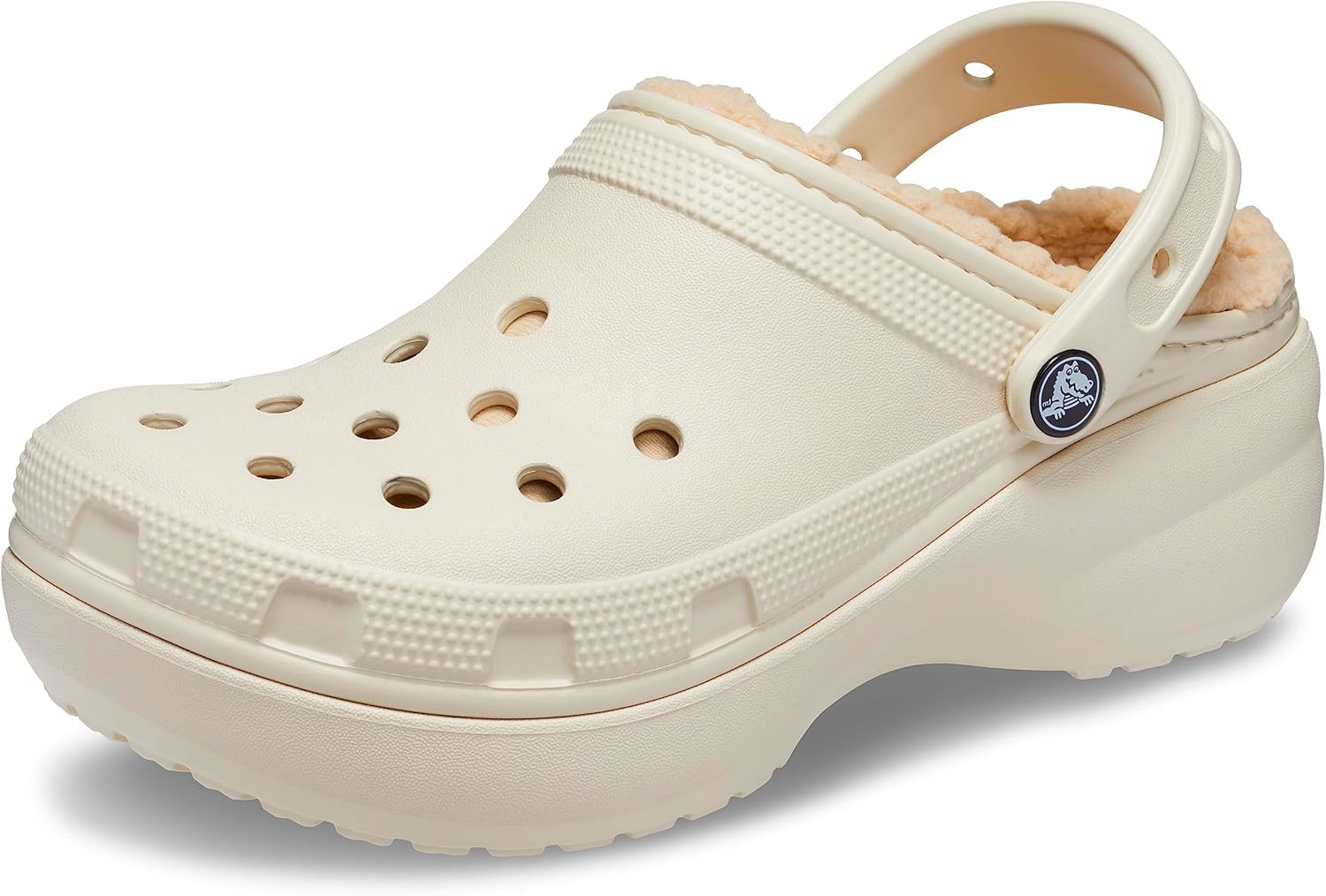 Crocs Womens Classic Lined Platform Clogs for Comfort and Style