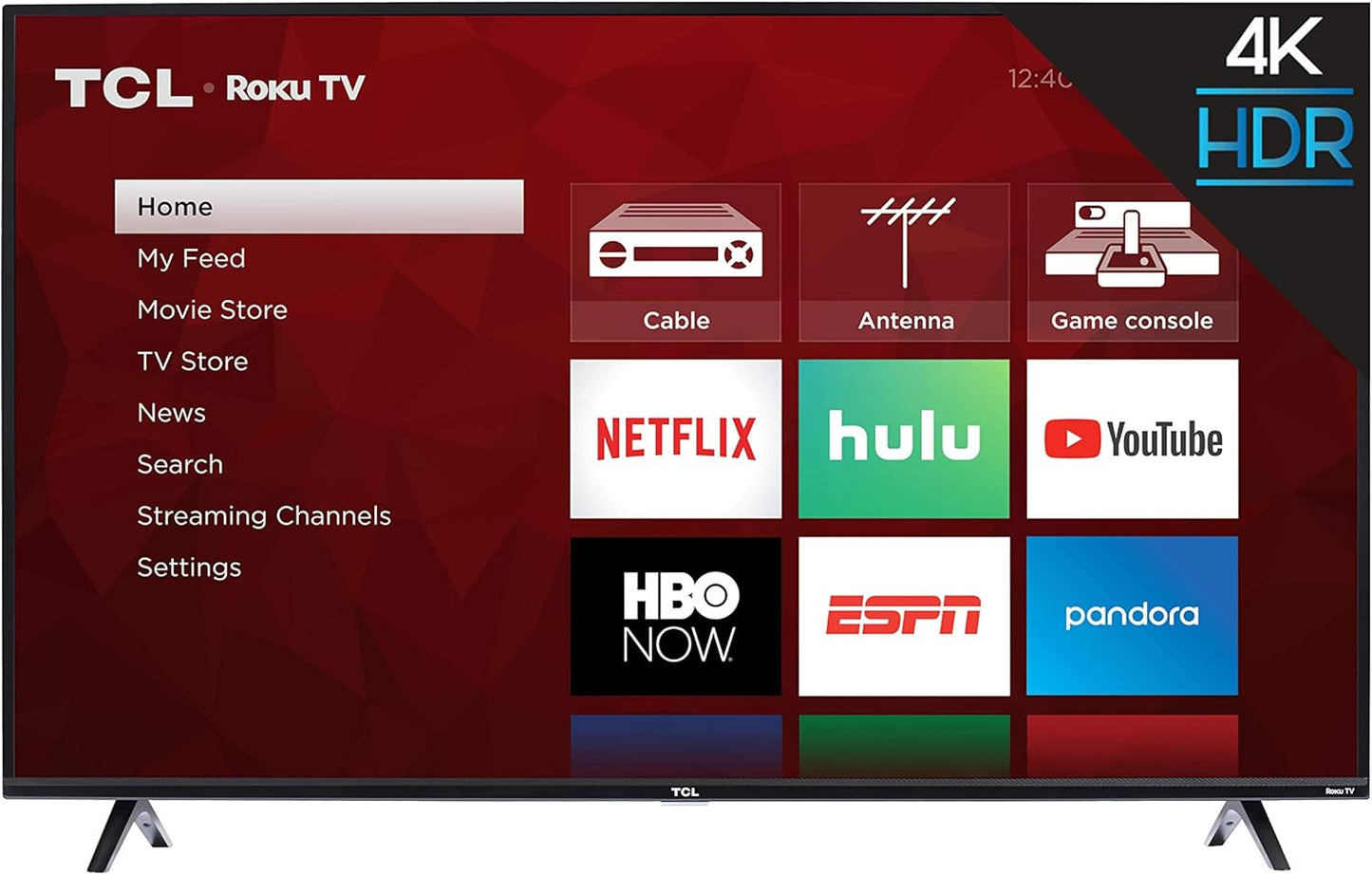 Immersive 4K Viewing with TCL 55S425 Roku TV
