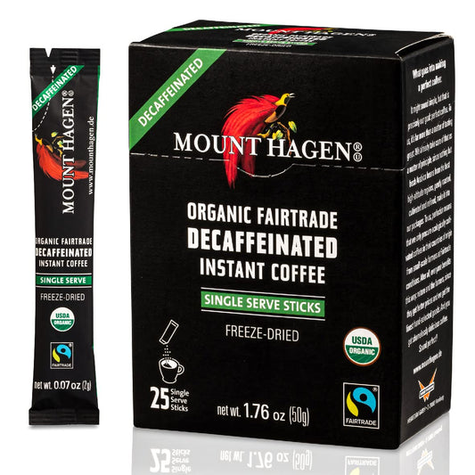 Organic Decaf Coffee Packets - Fair Trade & Eco-Friendly