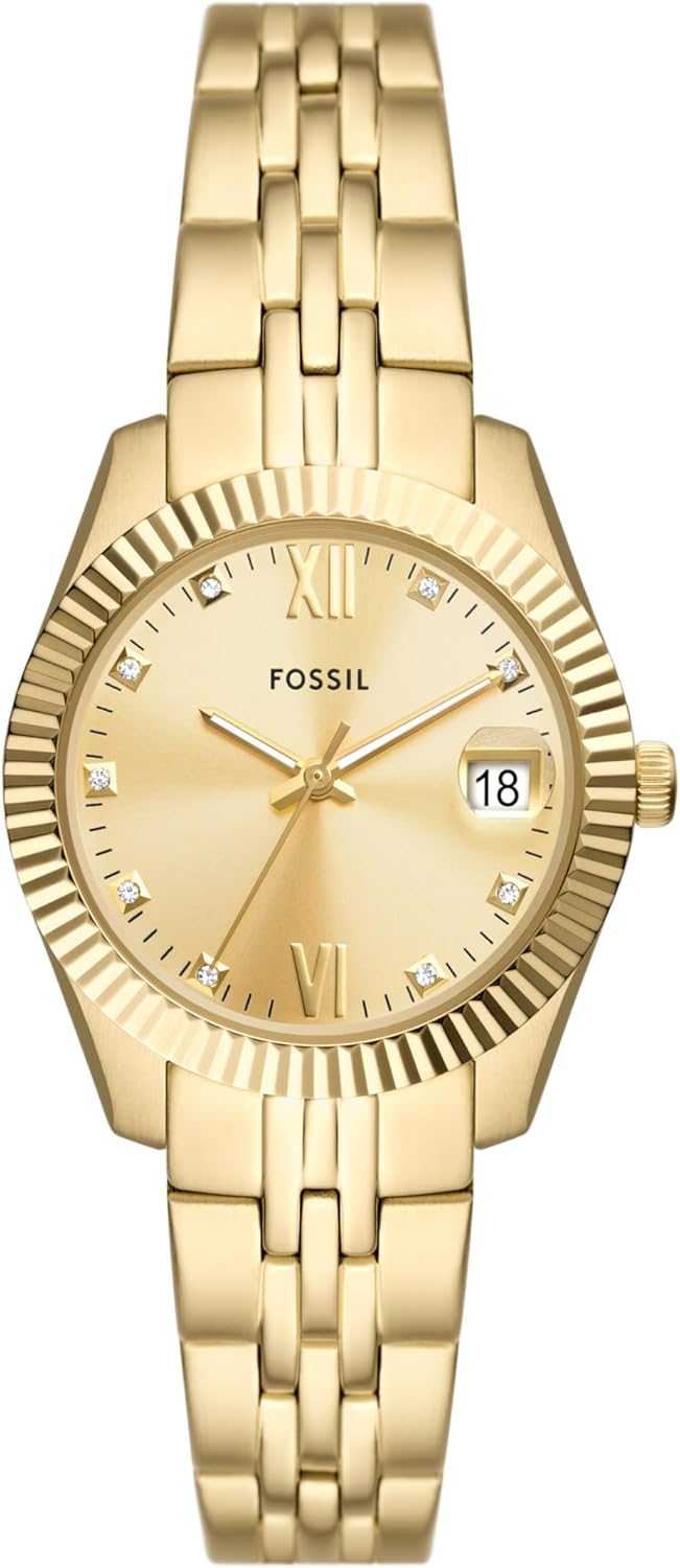 Fossil Women's Gold Scarlette Mini Watch