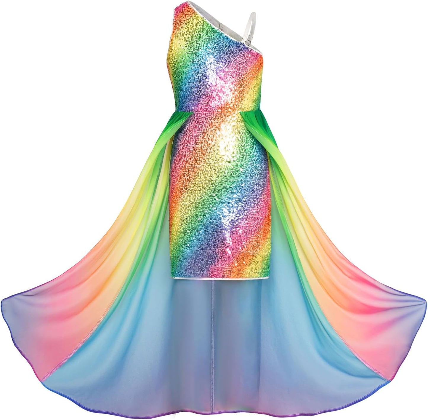 Girls Sequin Formal Dress for Pageants and Weddings Size 6-14