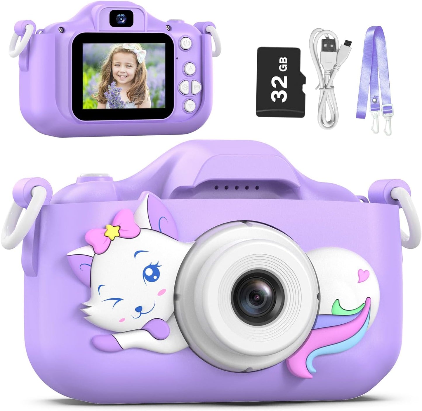Capture Fun Moments: Kids Selfie Camera Set - Perfect Gift!
