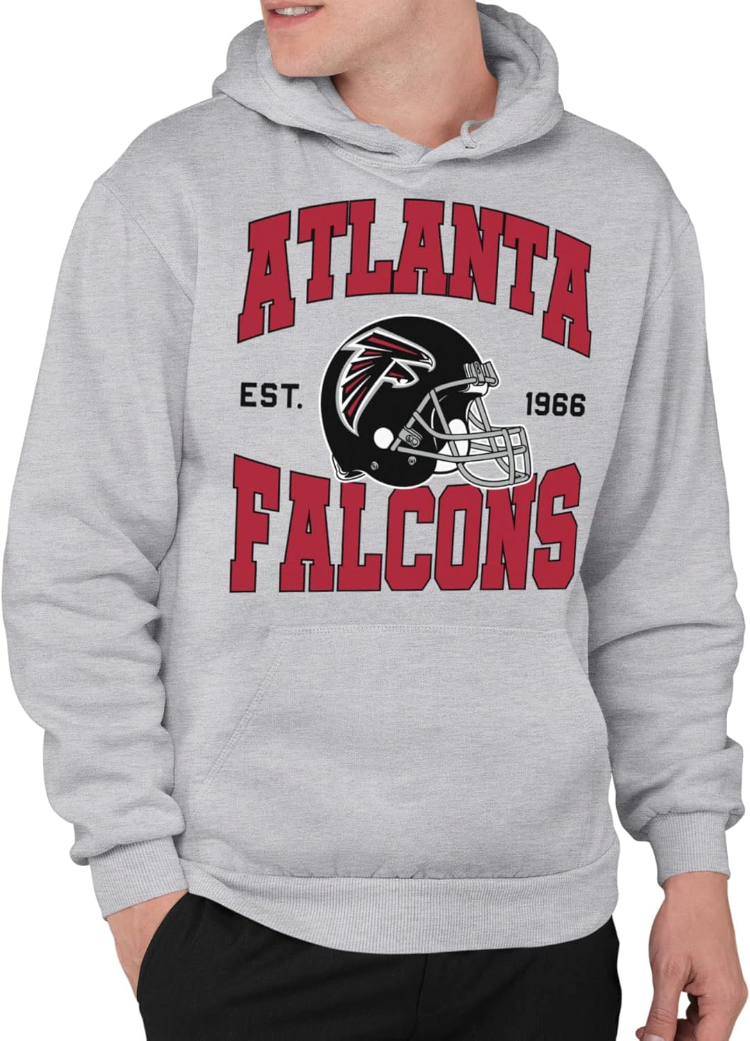 Atlanta Falcons Unisex Adult Pullover Hoodie - NFL Apparel