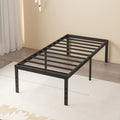 Twin Bed Frames No Box Spring Needed - Heavy Duty 20 in Metal Twin
