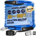50FT Nwsuewi RV Heated Water Hose - Freezeproof Water for RVs