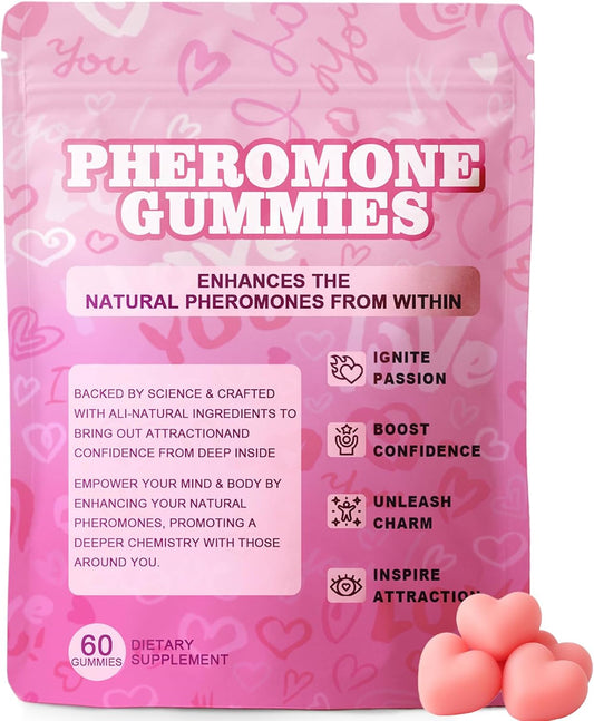 Pheromone Gummies for Women - Enhance Charisma Naturally