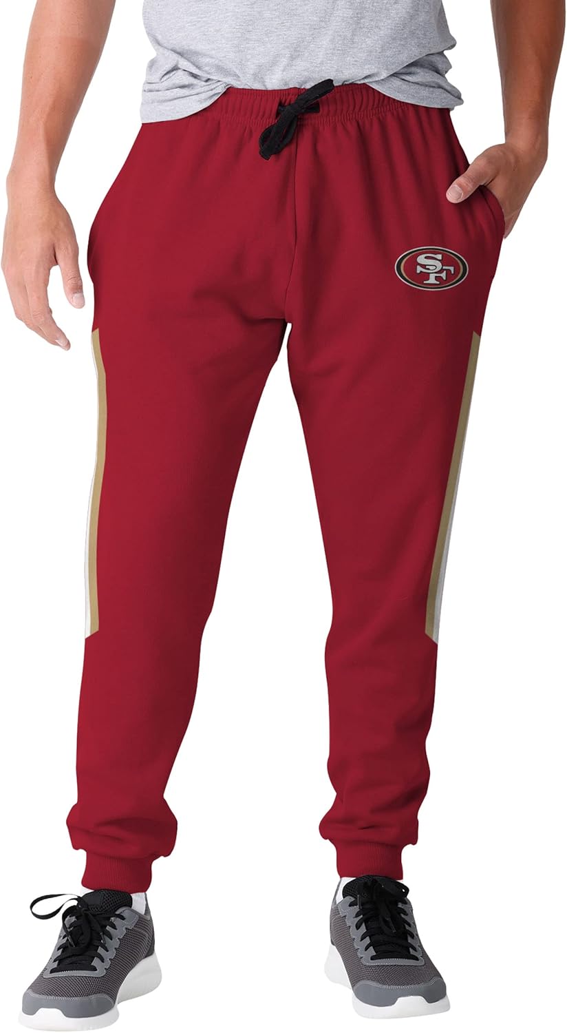 FOCO Men's NFL Team Logo Gear Athletic Pants for Comfort