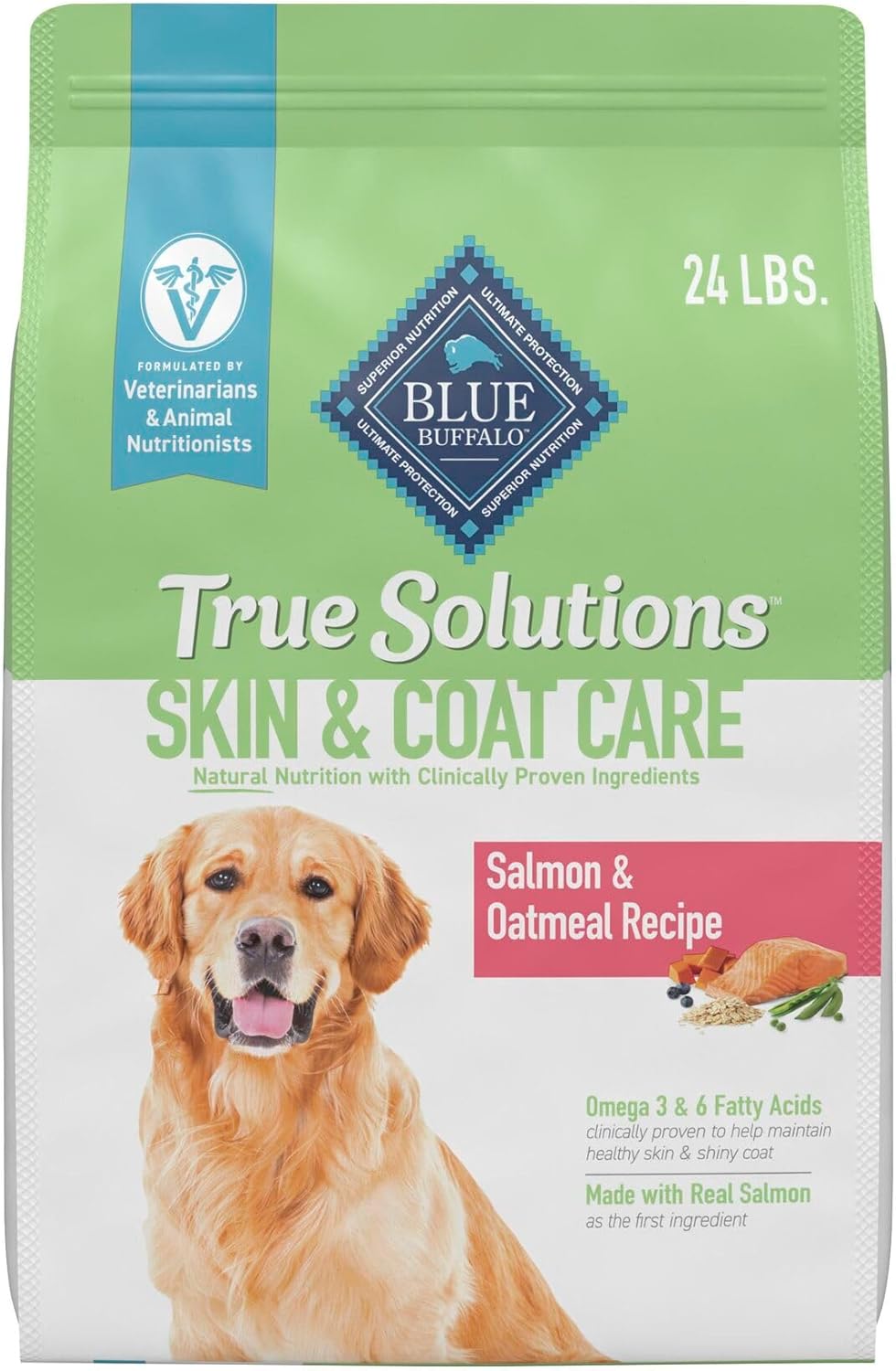 Blue Buffalo True Solutions Skin & Coat Care Dry Dog Food Review