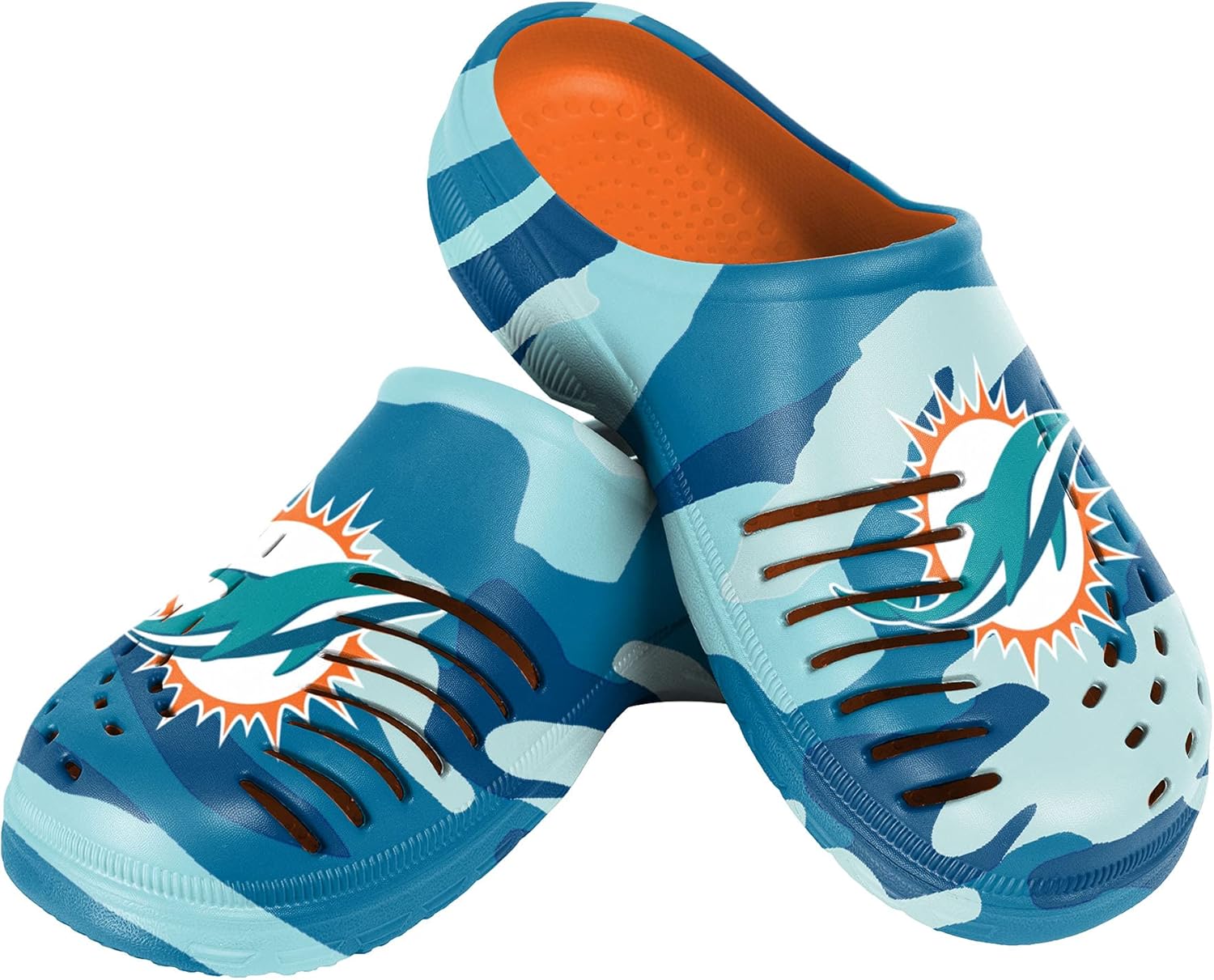 FOCO Men's NFL Team Logo Garden Water Sandals Shoes Slipper Clogs