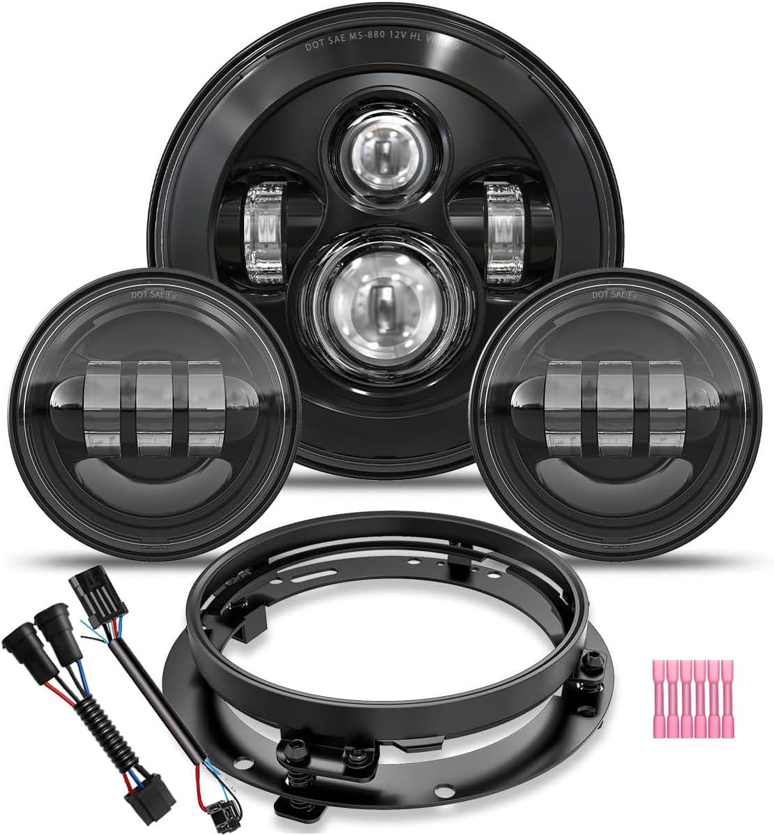 7 Inch LED Headlight for Harley Davidson Touring Models