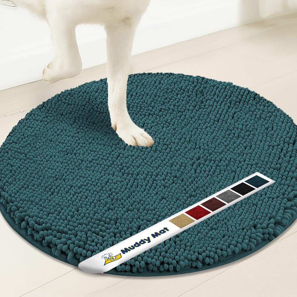 Muddy Mat Super Absorbent Microfiber Dog Door Mat for Paws