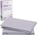 King Size Pillow Cases Set of 2 - Ultra Luxury 1000 Thread Count