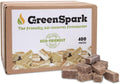 Natural Fire Starters 400 Pcs - Long Burn, All-Natural Fuel