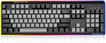 Full-Size Mechanical Gaming Keyboard with RGB Side Light Strip