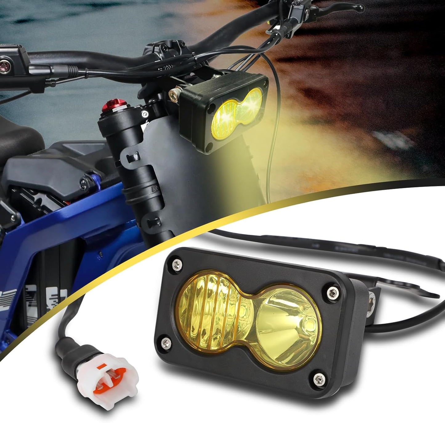 Motoparty Headlight Kit for Sur-Ron Segway X260 - Bright Lights