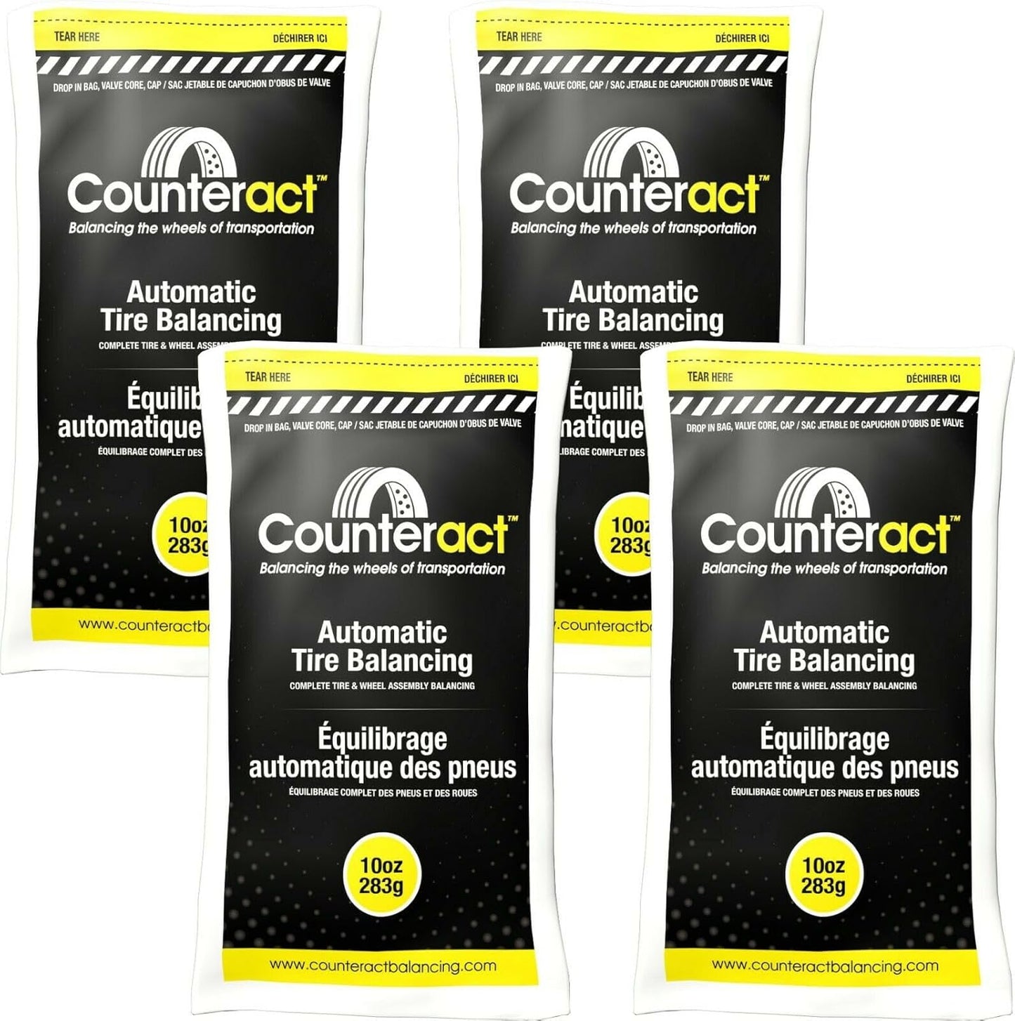 Counteract 10OZ-B4 Tire Balancing Beads for Off-Road Vehicles