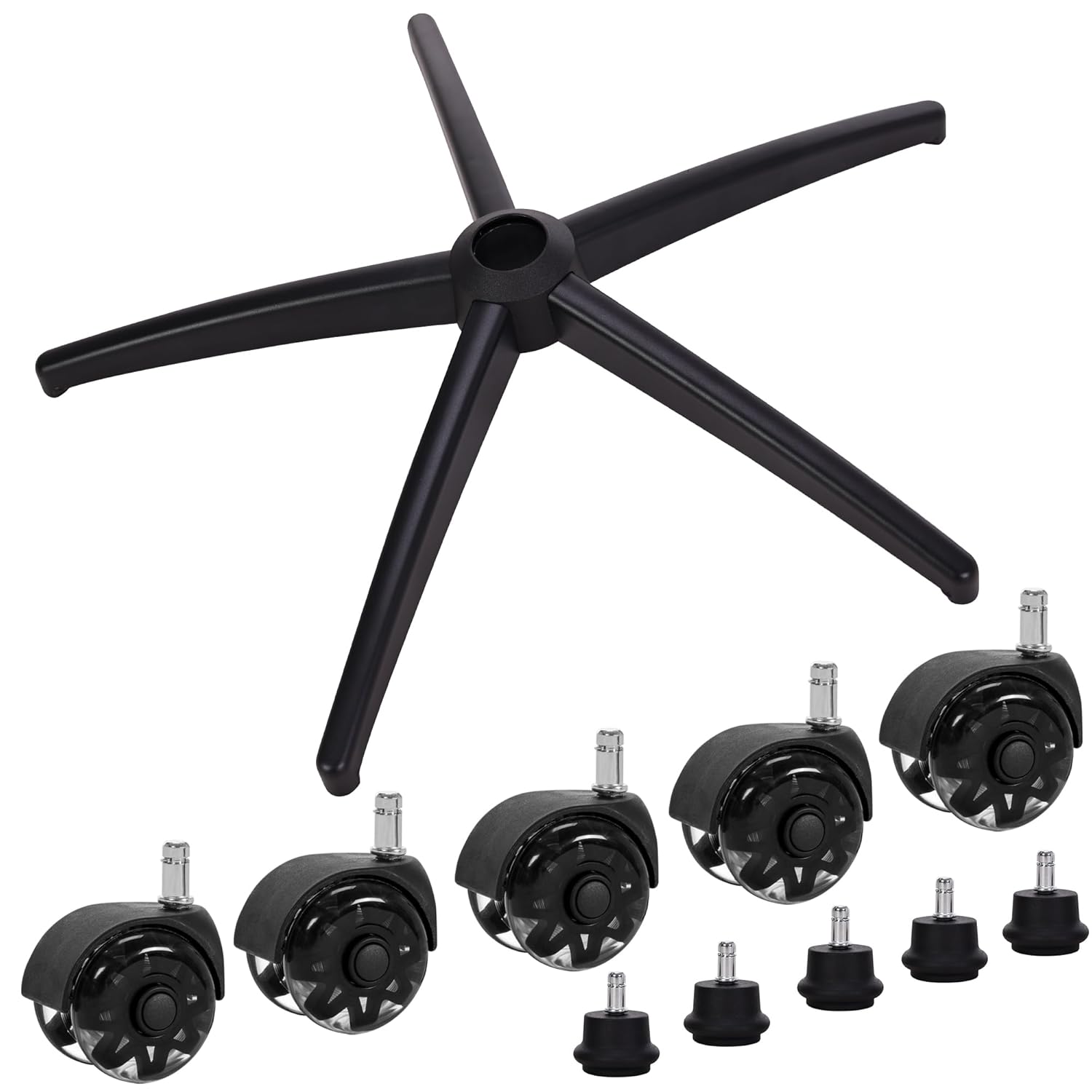 Frassie Office Gaming Chair Base Replacement for Heavy Duty Use