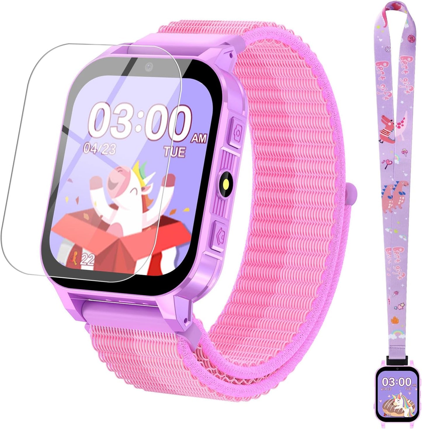 CJC HD Touchscreen Smartwatch for Kids Ages 4-12 - Fun Gift