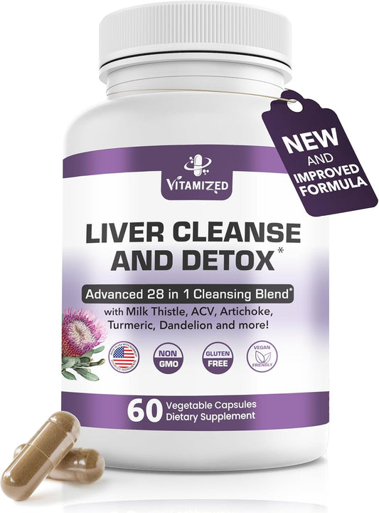 VITAMIZED Liver Detox + Repair - 28-in-1 Formula!