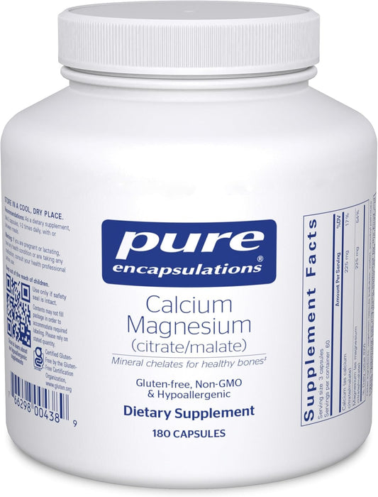 Calcium Magnesium Supplement for Bone and Cardiovascular Health