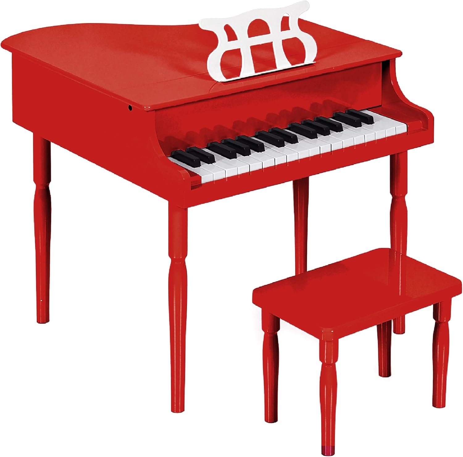 Kids Classic Wooden Mini Grand Piano Musical Instrument Toy