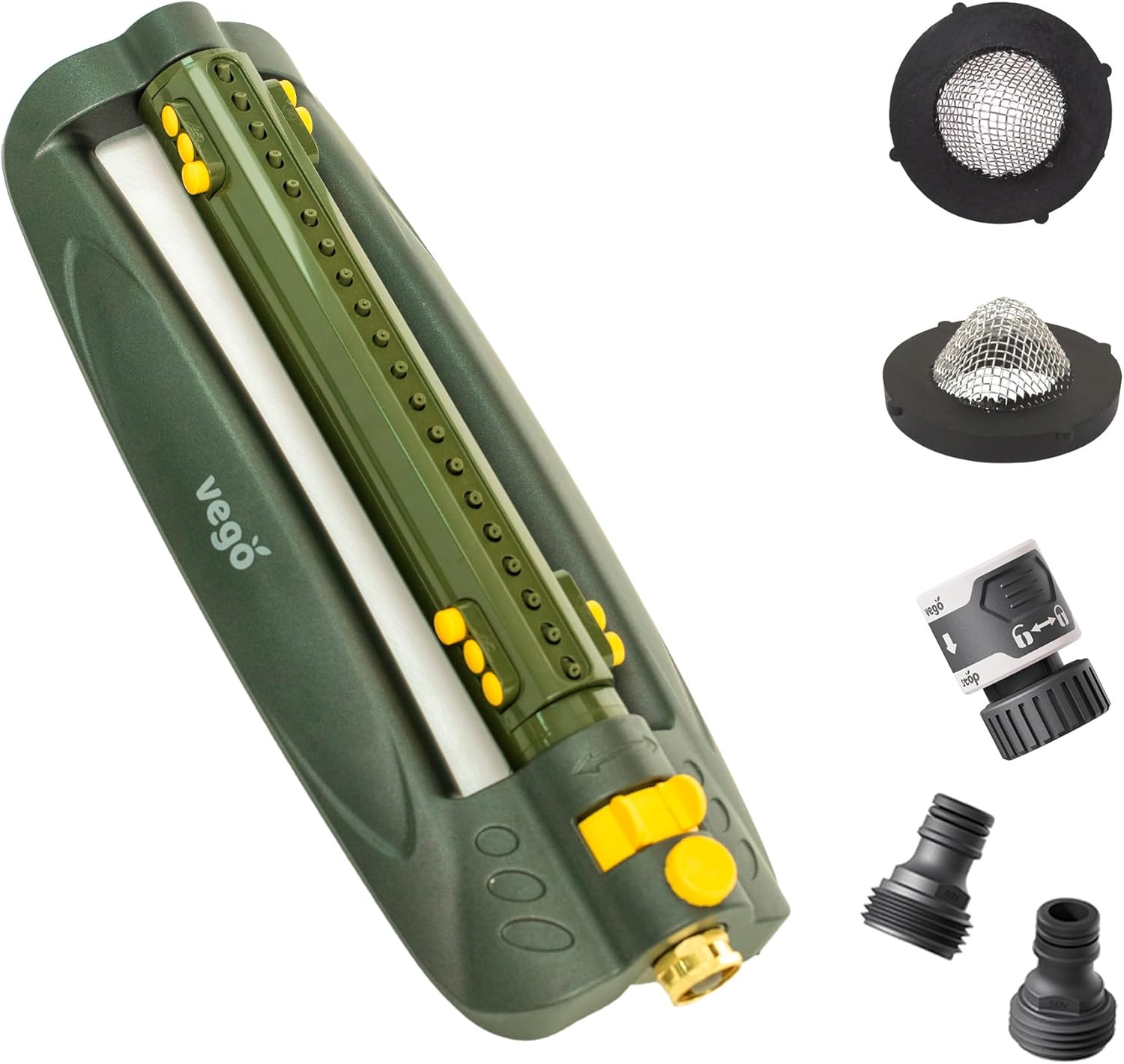 Vego Turbo Oscillating Sprinkler for Large Yard Coverage