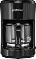 Smart Plug Compatible Coffee Maker, Auto Pause, 10-Cup, Black