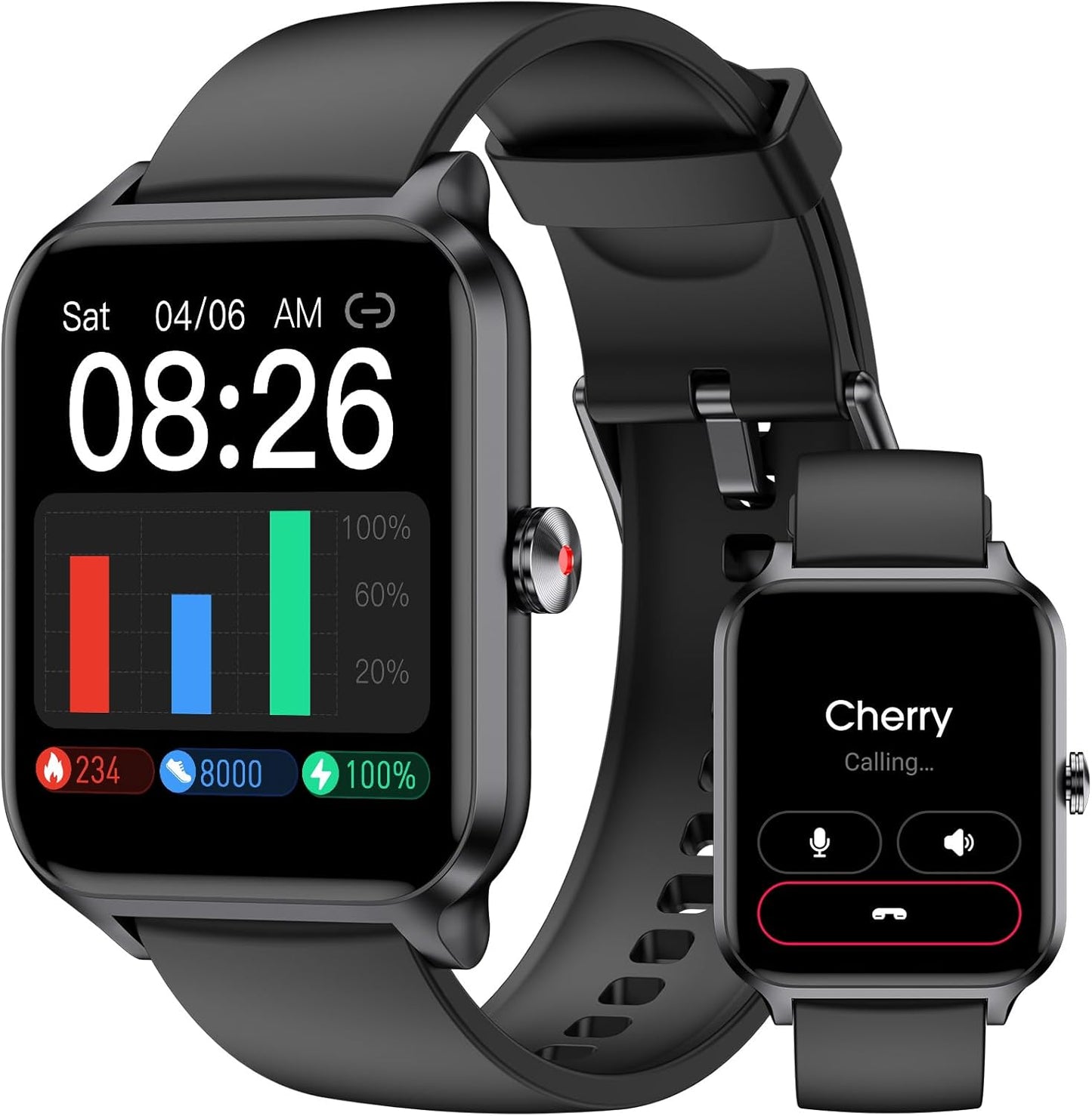 Kummel Smart Watch: Answer Calls + 100 Sports Modes!