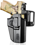 Universal OWB Holster for 100+ Pistols - Index Finger Release, 360