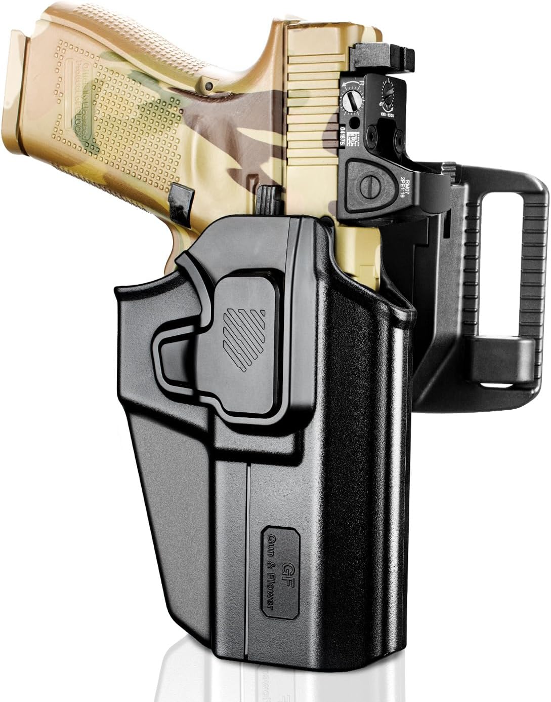Universal OWB Holster for 100+ Pistols with Adjustable Features