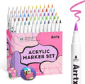 Arrtx 60 Colors Paint Markers for Artists and DIY Crafts
