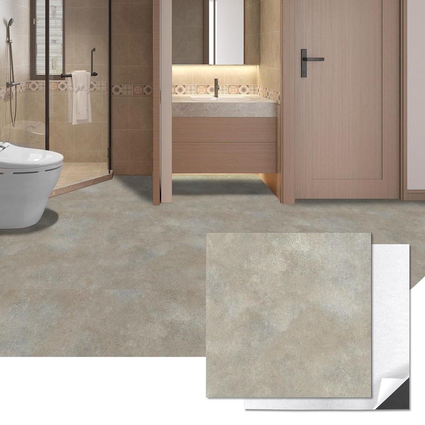 Art3d Peel and Stick Floor Tile for Easy Home Renovation