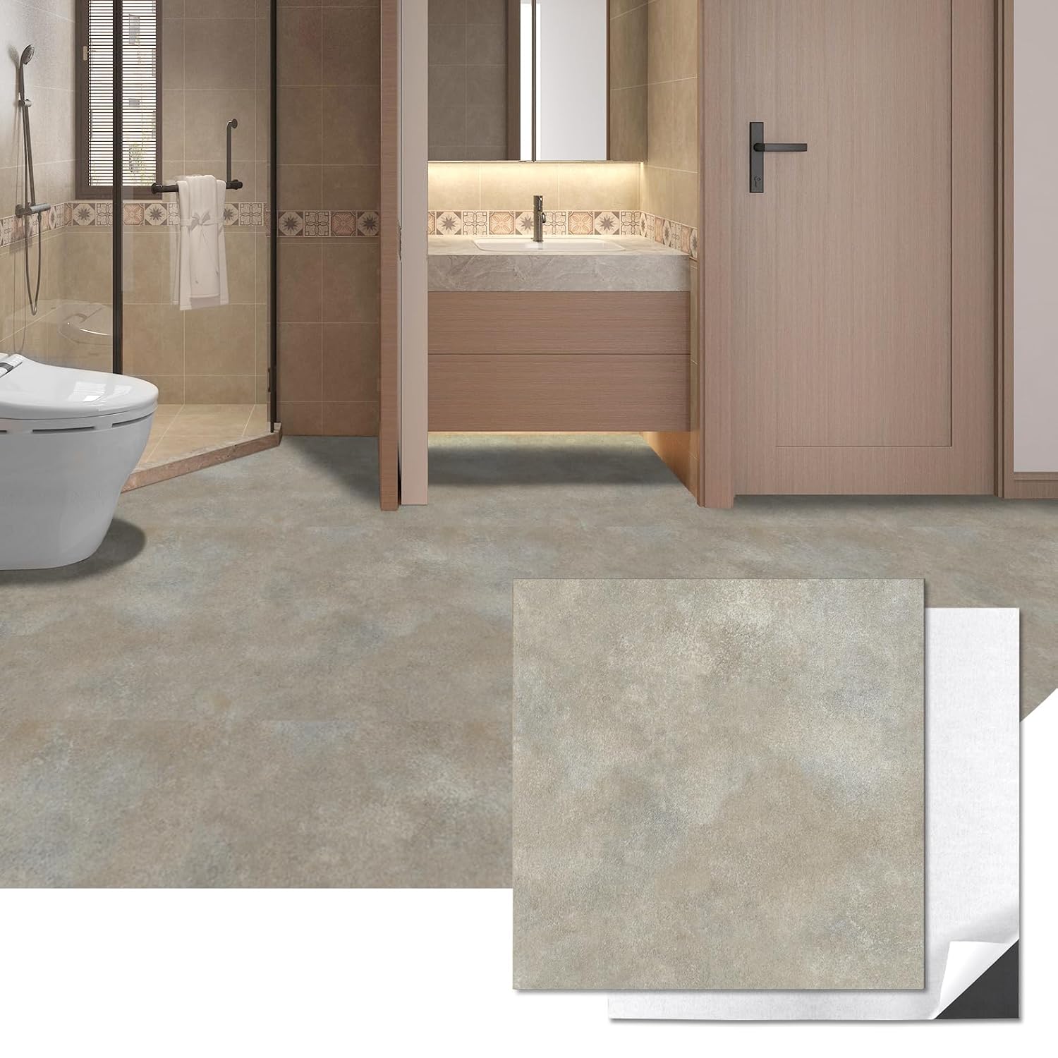 Art3d Peel and Stick Floor Tile for Easy Home Renovation