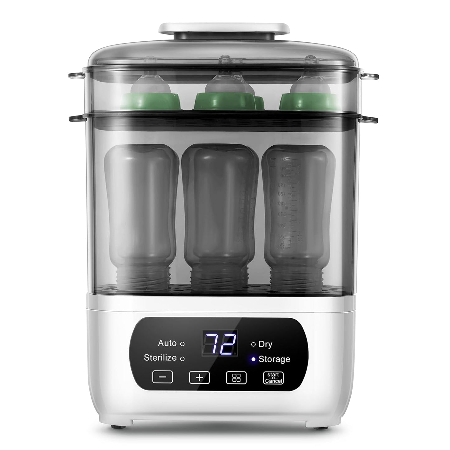 4-in-1 Baby Bottle Steamer and Dryer with LED Touch Screen