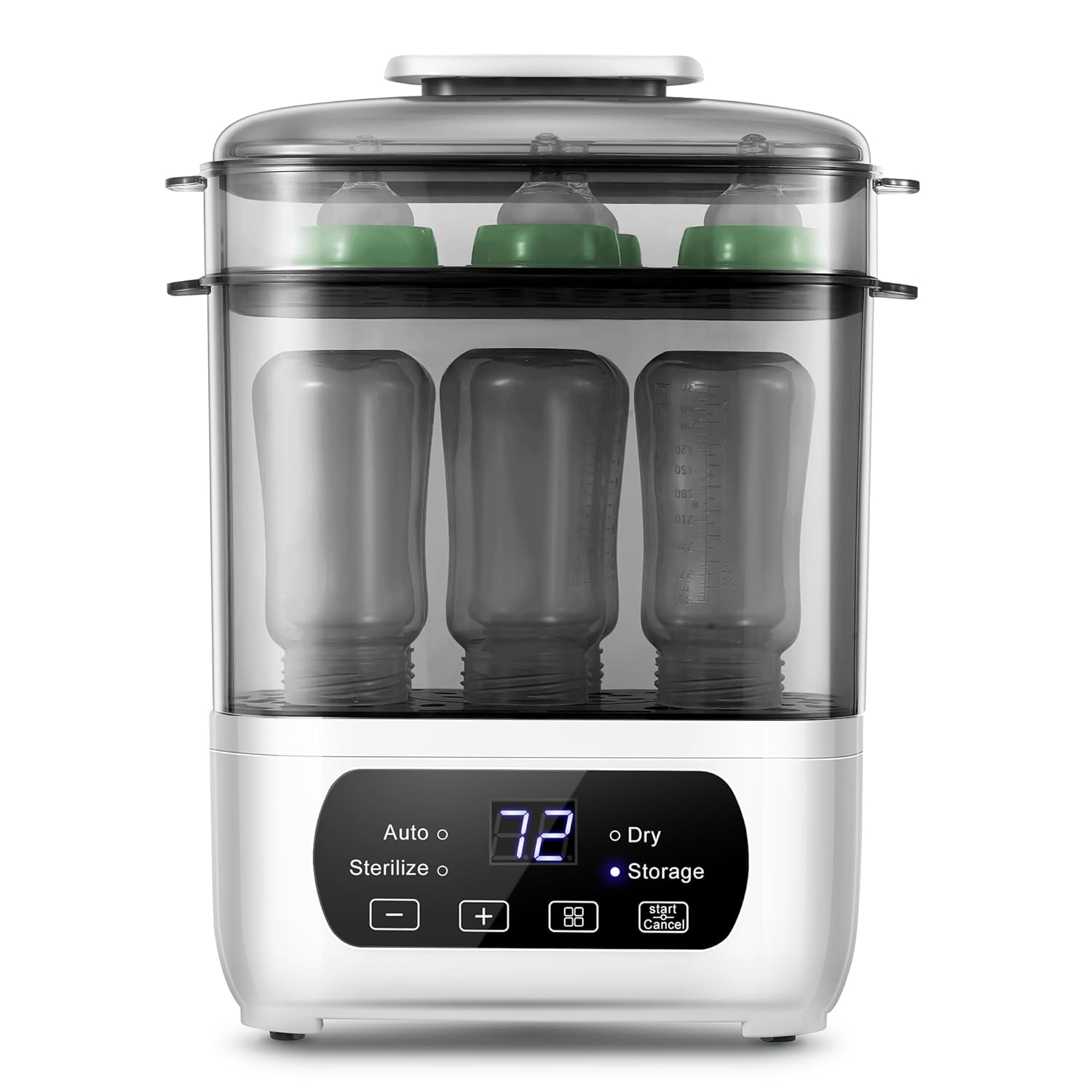 4-in-1 Baby Bottle Steamer and Dryer with LED Touch Screen