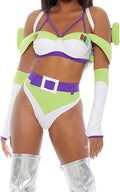 Forplay To Infinity Sexy Astronaut Movie Character Costume - Flirty