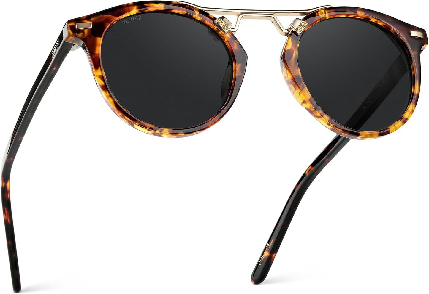 WearMe Pro Women's Polarized Round Retro Sunglasses for Style