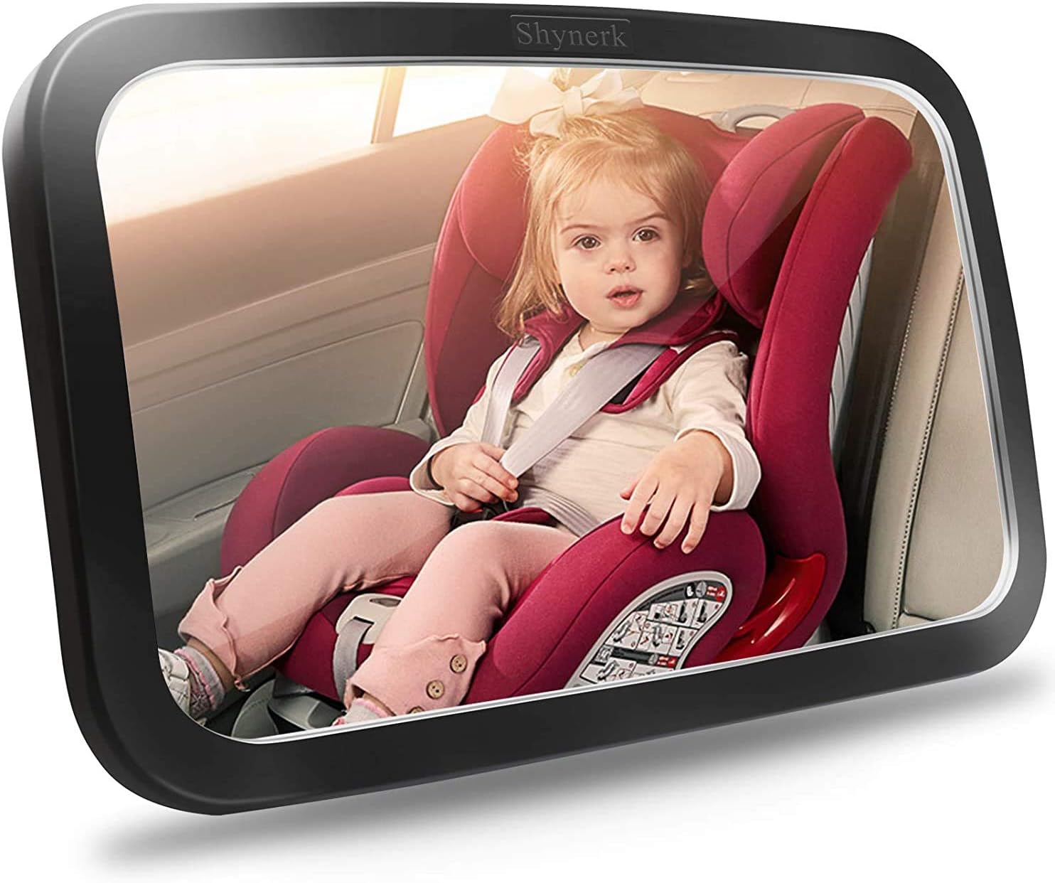Shynerk Baby Car Mirror - Crystal Clear Safety View