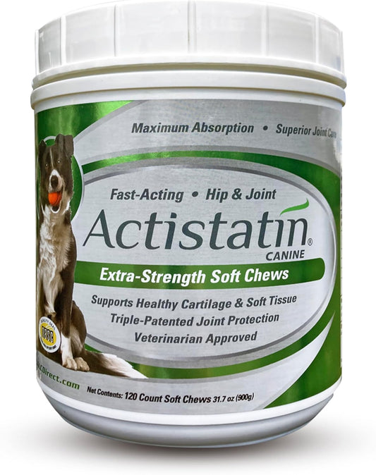 Actistatin Canine Large Dog Soft Chews for Joint Health